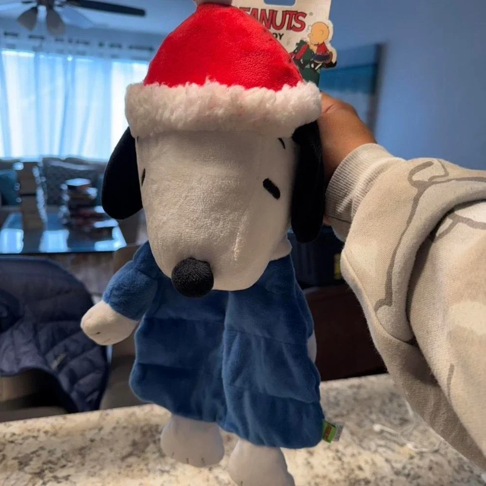 Snoopy Christmas dog toy